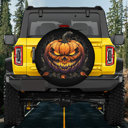 Bronco Halloween Tire Cover