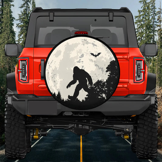 Bigfoot Halloween Tire Cover